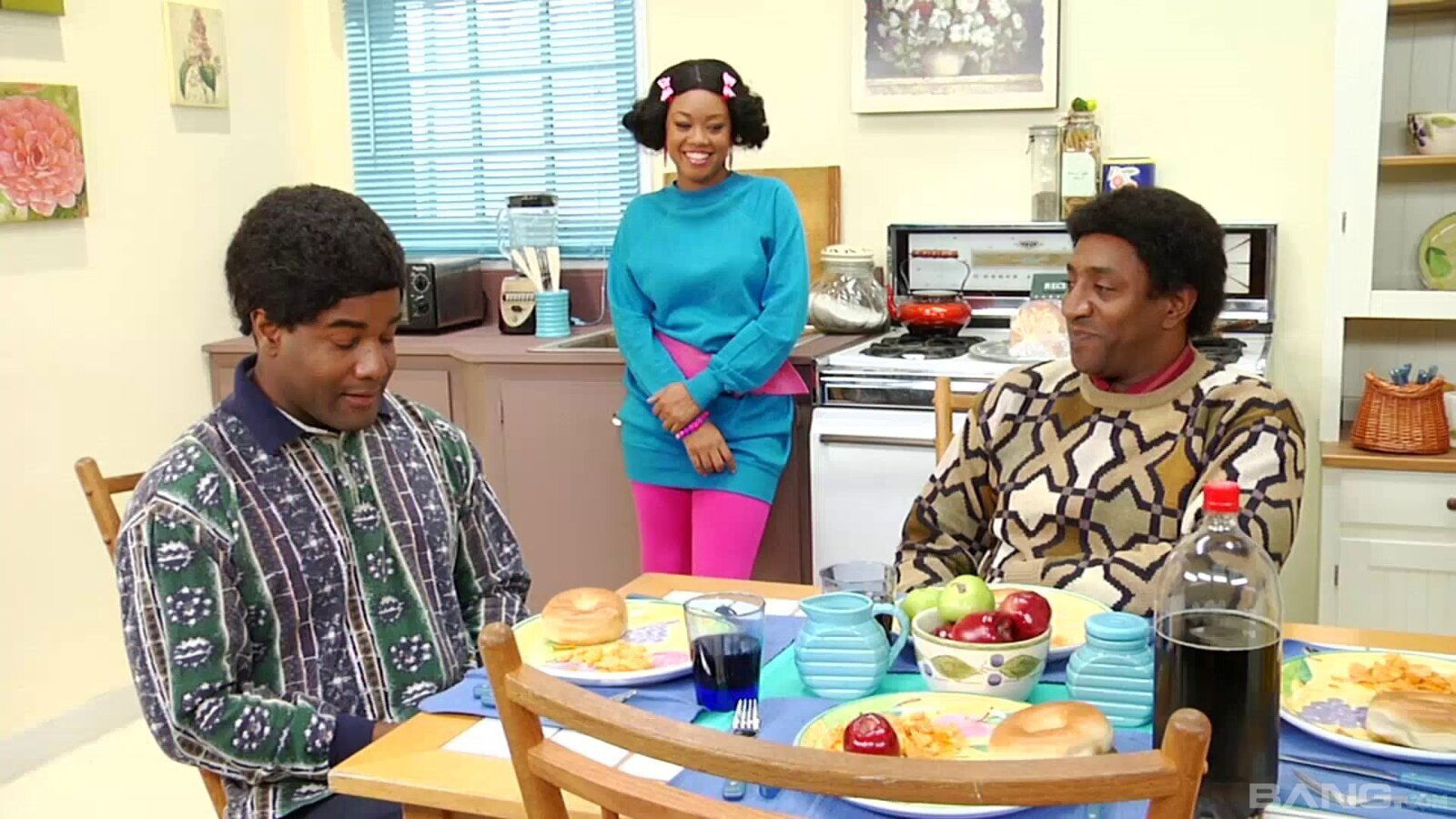 Fine looking Monica Foster riding dick in interracial porn