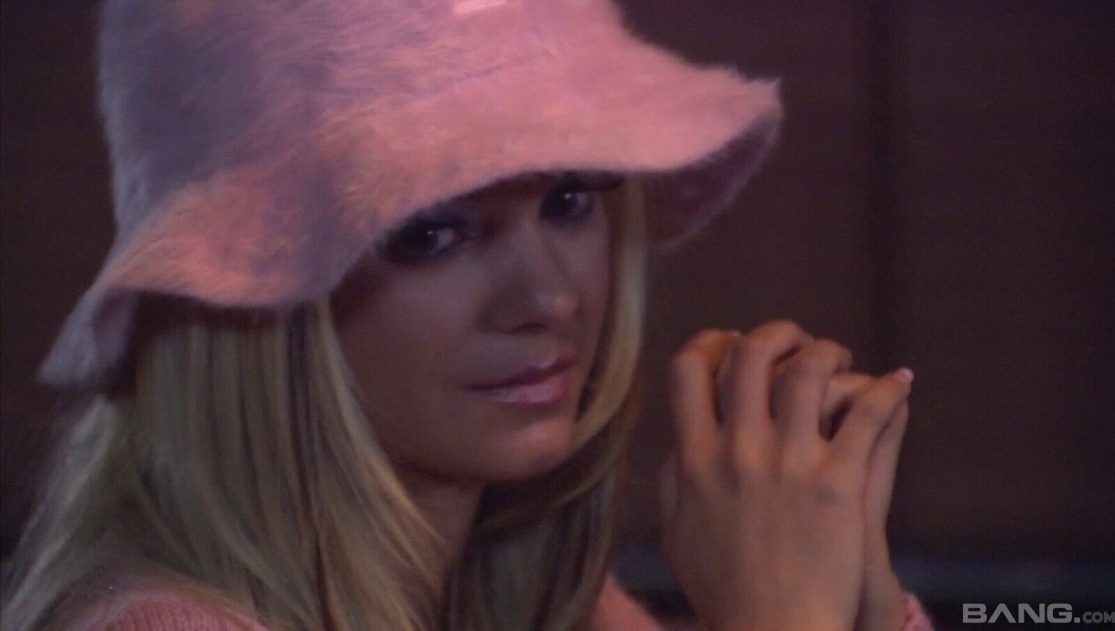 Beautiful Brittney lets the guy explore her depths in the kitchen