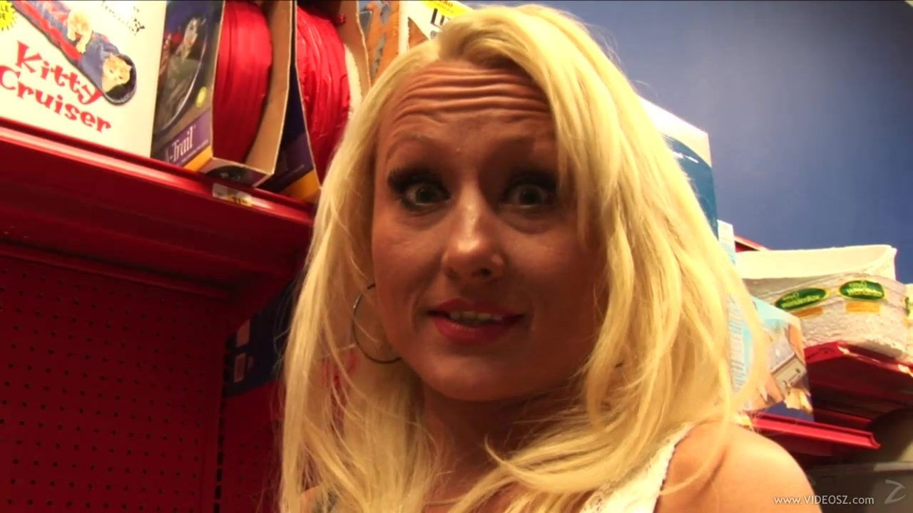 Threesome with horny blonde milf Natasha Stone