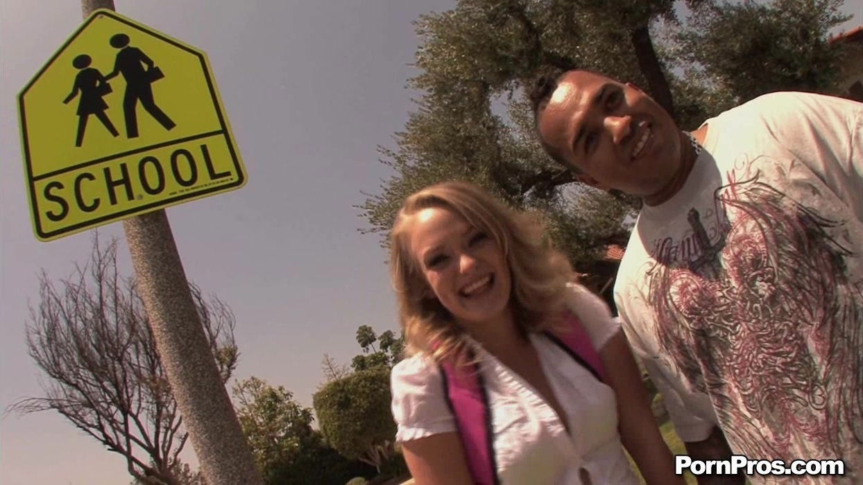 Black Fucking With Slutty Blonde Kensey Knox