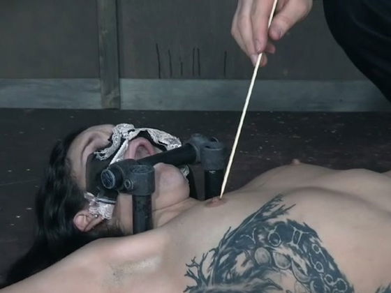 lets master tickle fanny with wooden sticks