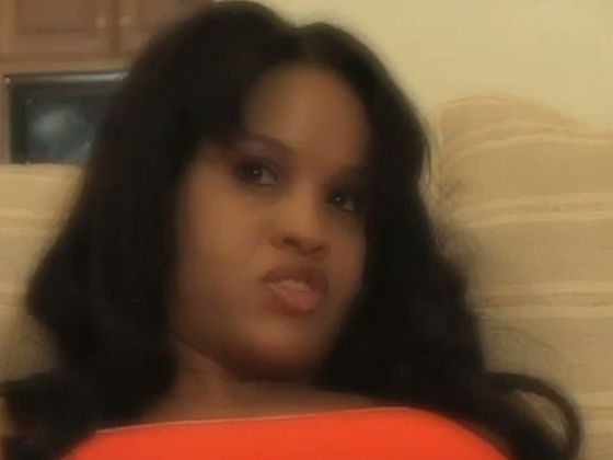 Sexy looking Latina housewife Skyy Jolie enjoyed steamy oral sex with her brutal stud on sofa