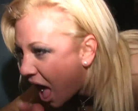 Blond whorish hottie Cali Cassidy pleasures mate with steamy deep throat