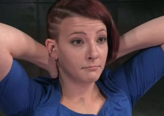 Big assed ginger bitch Kel Bowie had stout BDSM session with blond bossy hooker