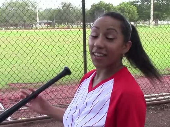 Priya Price loves playing baseball damn proud