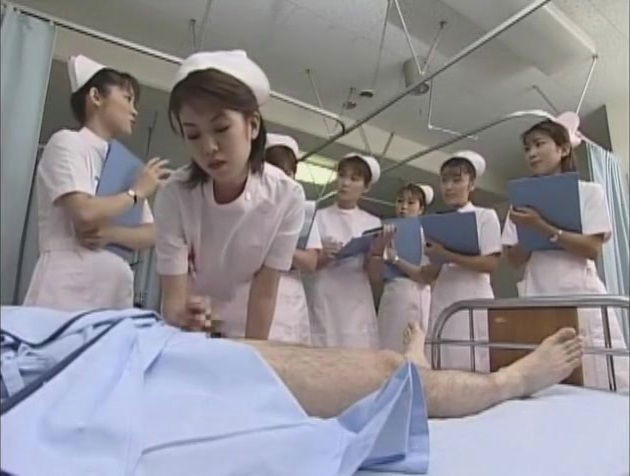 Fabulous Japanese girl Kaho Kasumi, Sasa Handa, Meguru Kosaka in Horny Nurse, Handjobs JAV video