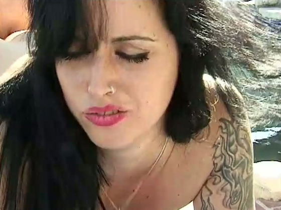 Dark Haired Babe Gina Adorabella Cock Drilled Outdooes. Part 2