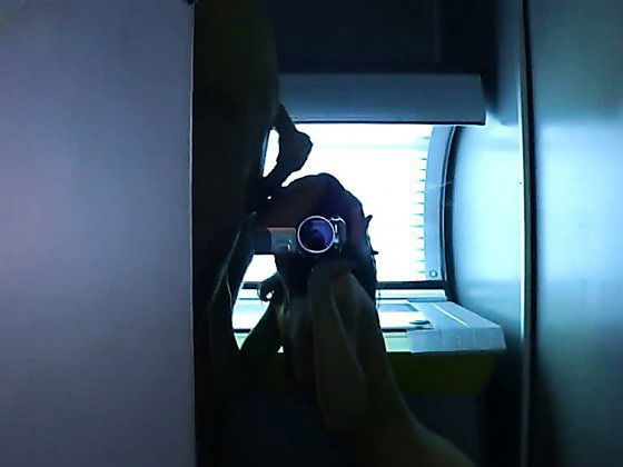 Sex lovers cum in the solarium - Dasi West. Part 2