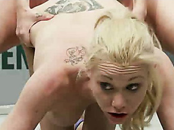 Tiny Blond vs Monster BoobageA modern day David & Goliath, where Goliath has Monster EE tits