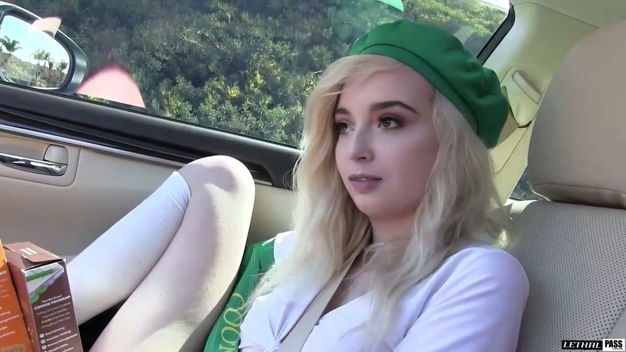 Blond haired sweet cookie girl Lexi Lore really good riding dick