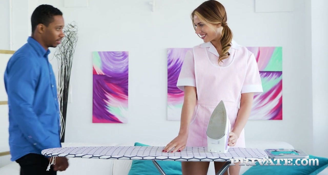 New cute maid Ani Blackfox is ready to do all the tasks prepared (FMM)