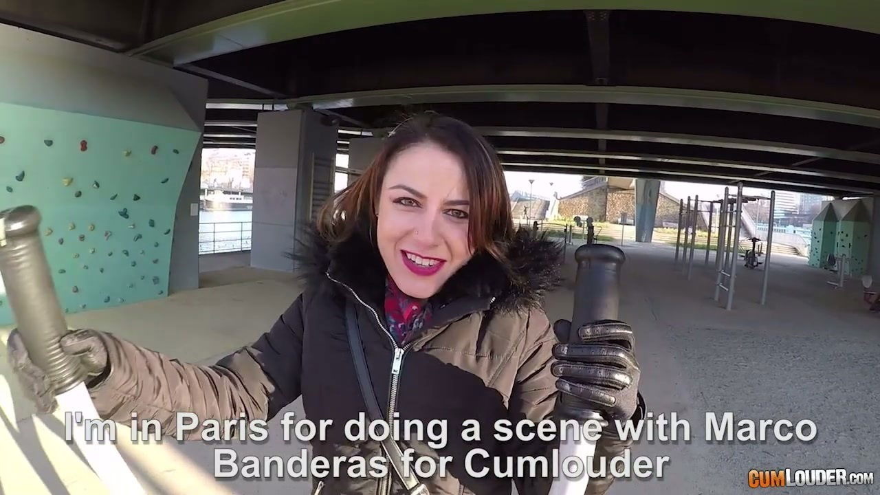 lady from France Sisley Haim comes Paris fucked