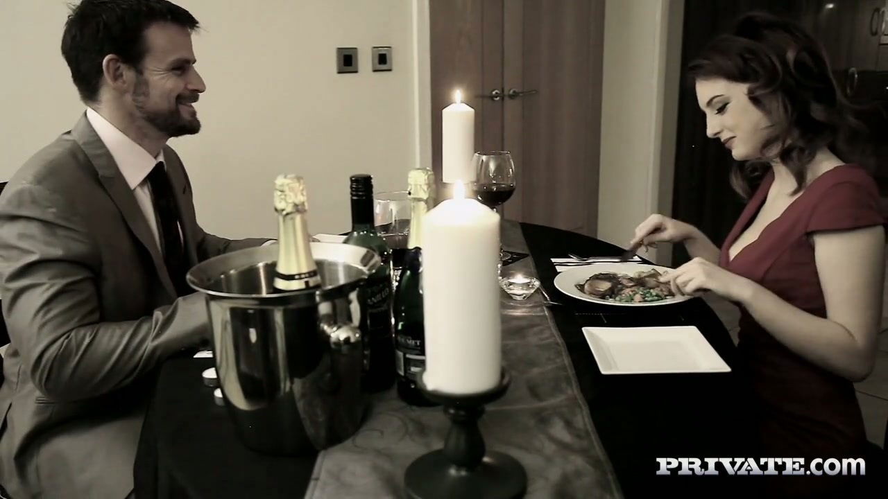 Tempting redhead lady Lola Gatsby fucked passionately on first date