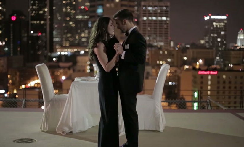 Romantic Logan Pierce eats juicy kitty slim brunette first date