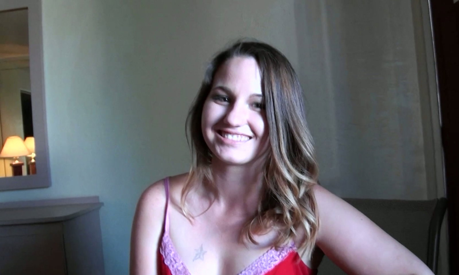 Naughty Alaina Brooke in POV blowjob