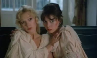 Brigitte Lahaie performs classic lesbian scene cozy