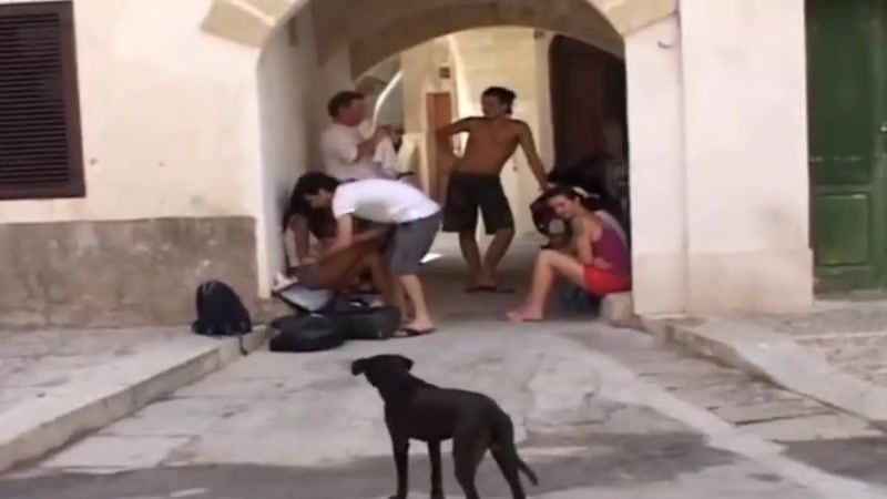 Giorgia Palmas Hot Backstage