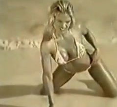 Victoria Pratt - hot bikini photoshoot from the '90s