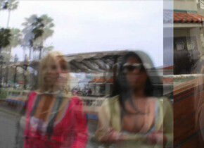 Best pornstars Paulina James and Casey Parker in exotic outdoor, swallow adult video