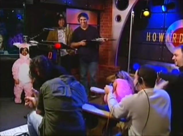 Carmen Electra soles feet tickled on Howard Stern - Better quality version