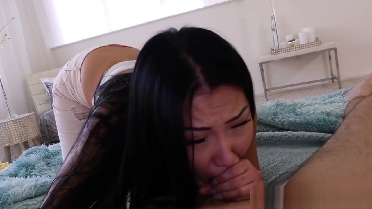 Stepdaughter Jade Luv Gets Slammed By Her Pa