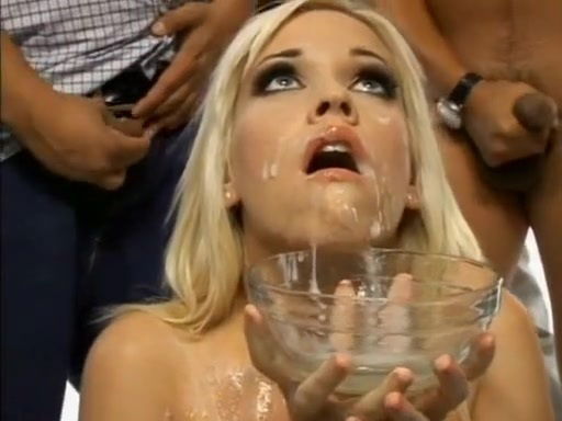 Hottest amateur Blonde, Swallow xxx video