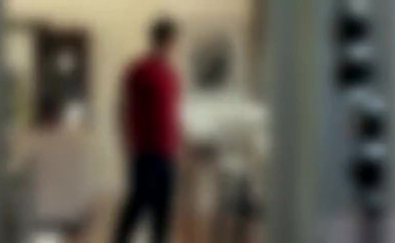 Horny gays Drake Tyler and Garrett Cooper assfuck in the bathroom