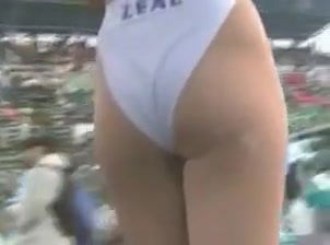 Japanese race queens vintage 80 endless girls swimsuit