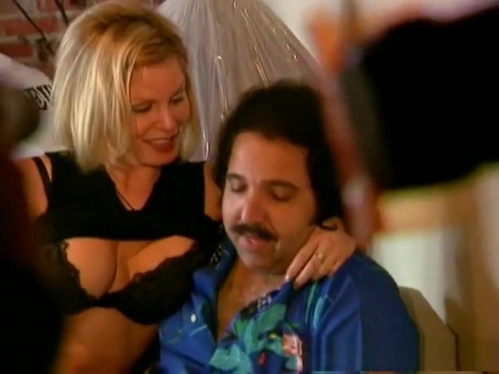 Amazing pornstar Annabel Chong in horny blonde, gangbang adult video