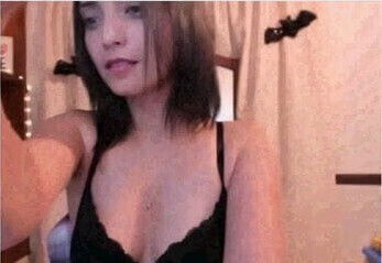 Spanish girl open front works