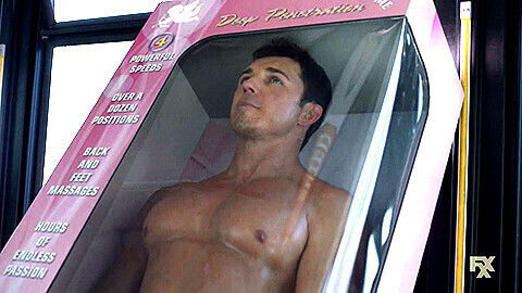 Actor Aaron Hammond nude scene