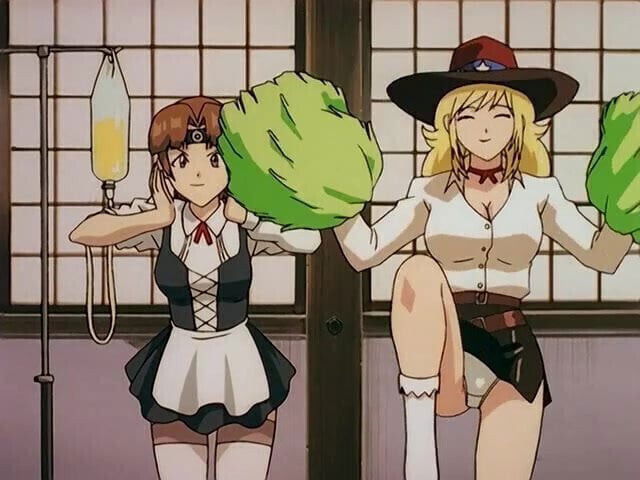 Honoo no Labyrinth (Labyrinth Of Flames) anime ecchi scenes