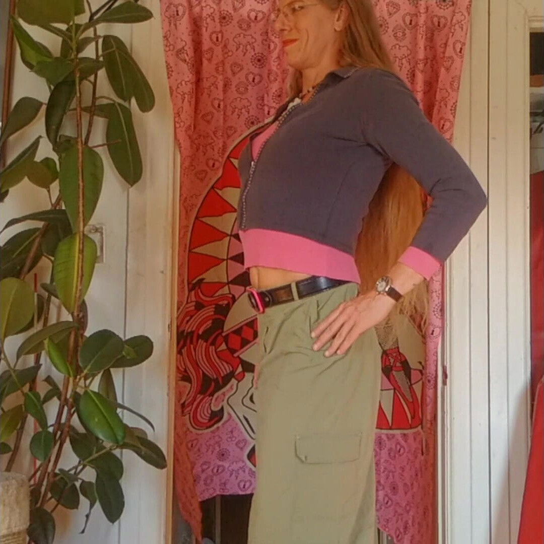 'Sunshine' After work squirt pink top