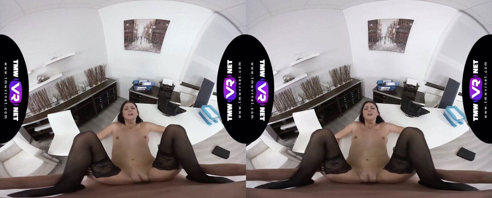 TmwVRnet - Katy Rose - Blowjob to keep the job