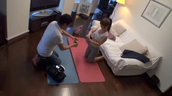 Crazy Japanese girl Ramu Hoshino, Tomoka Kuriyama in Fabulous Sports JAV clip