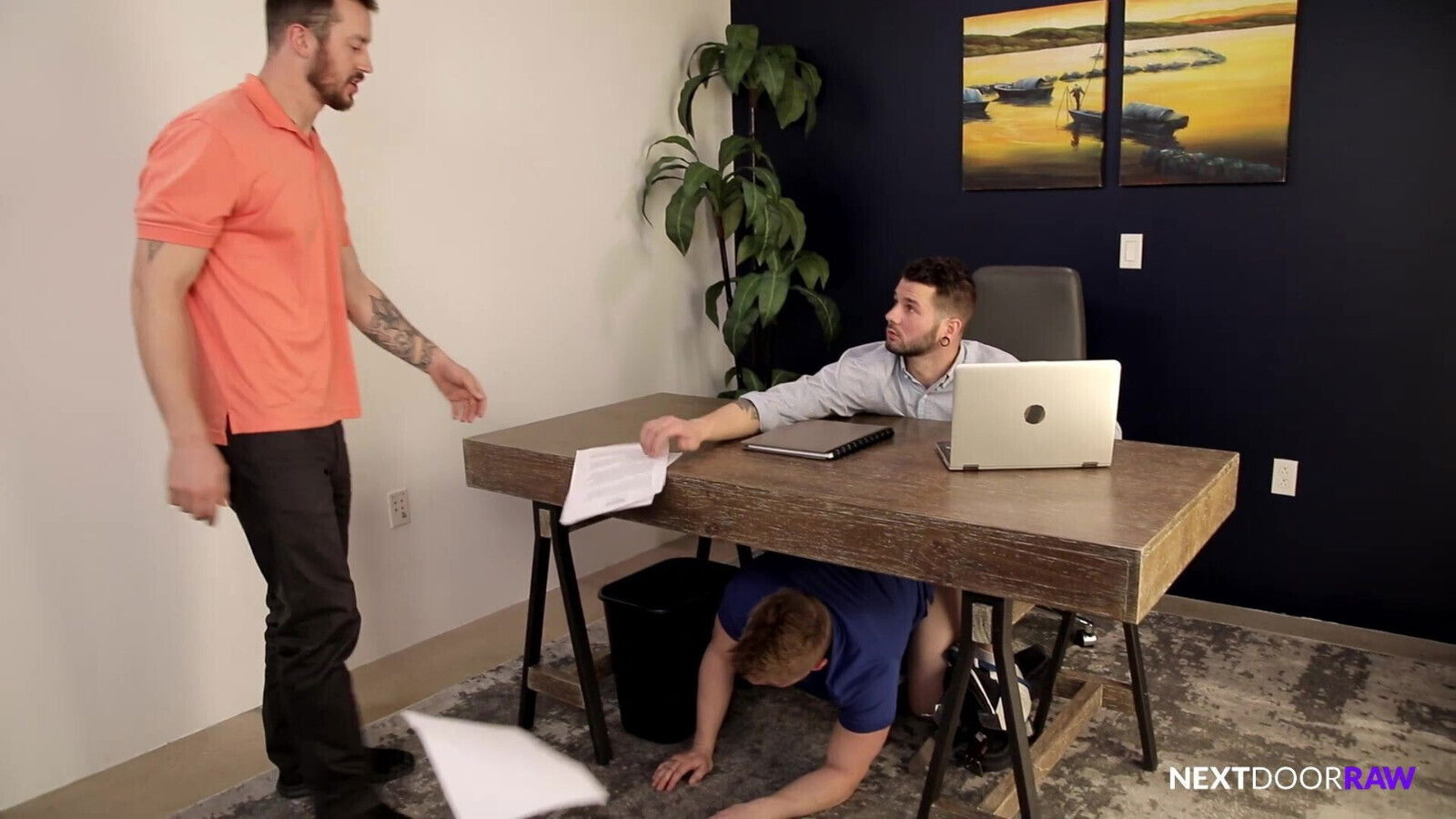 Caught Barebacking Work! Join Keep Quiet.