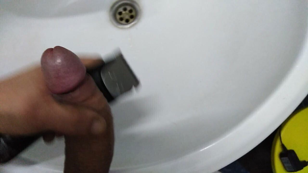 shaving handjob