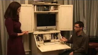 Rich bitch seduces young man