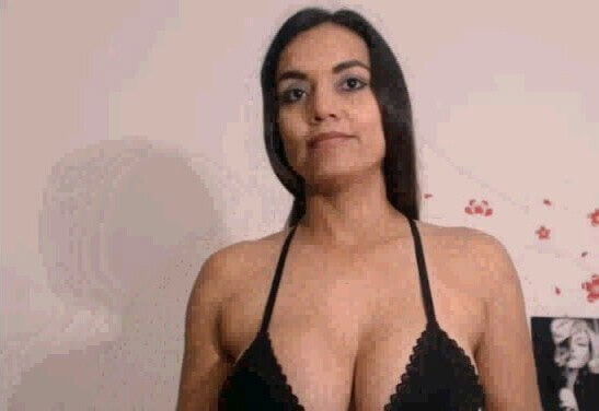 Girl show black open front