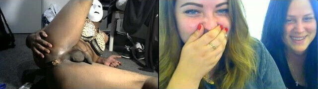 RUSSIAN girls LAUGH at INDIAN man putting CHOCOLATE in ASS