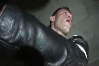 Hunk with Motorcycle Dildo