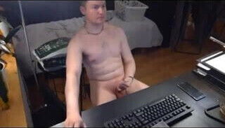 Fag expose by webcam