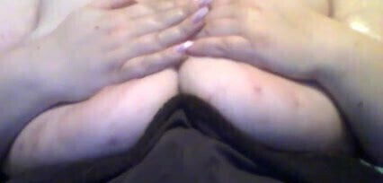 bbw goddess lotion on boobs