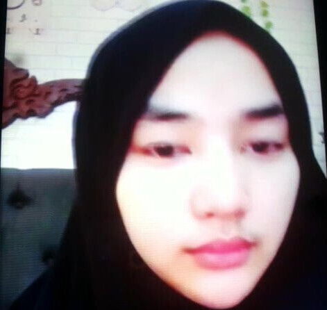 cute hijab girl jakrta for money in bigo wearing hijab 