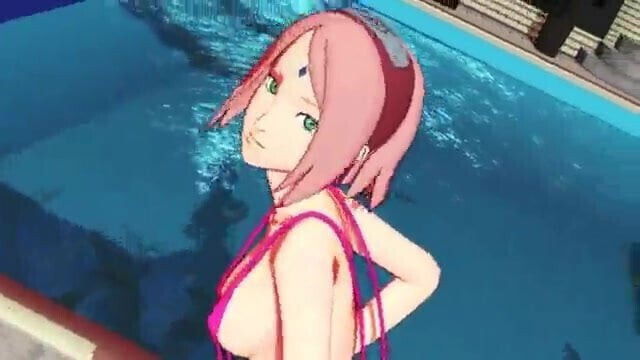 Sakura Haruno porno dancing 