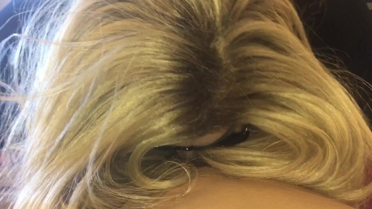 Stevie sucking cock and (briefly) riding reverse cowgirl