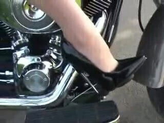heels motorcycle