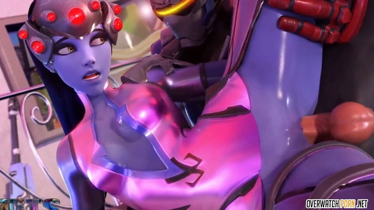 Sexy Overwatch heroes blowing dick getting fucked deeply