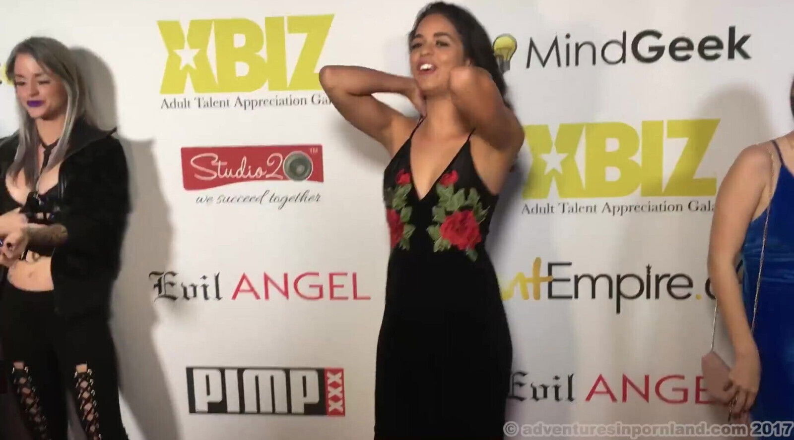 Xbiz Rise Party Red Carpet 2017
