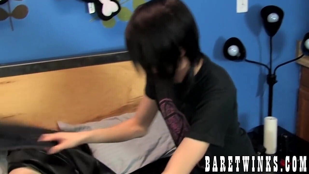 Obediant twinks fucked during kinky threesome